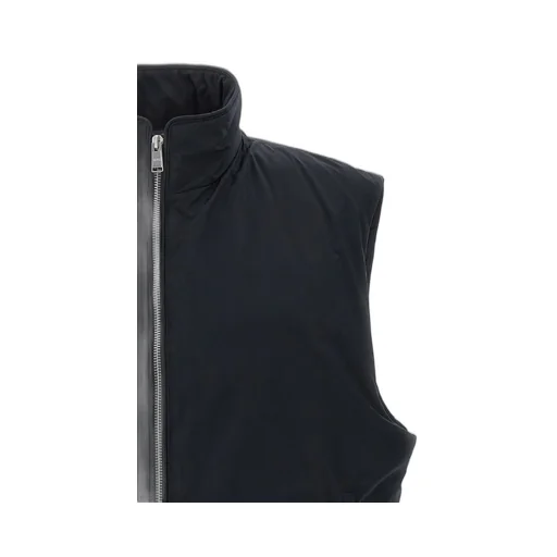 Padded High-Neck Waistcoat