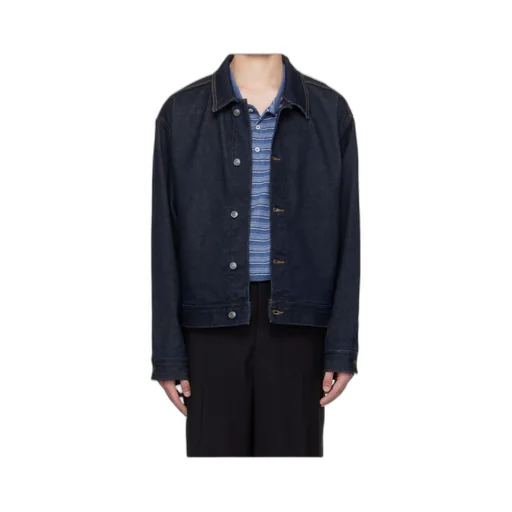 Long-Sleeved Denim Jacket