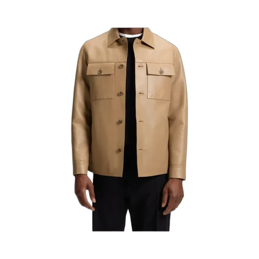 Long-Sleeved Shirt Jacket