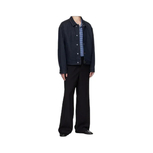 Long-Sleeved Denim Jacket