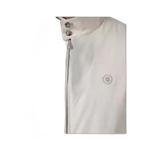 High-Neck Zipped Jacket