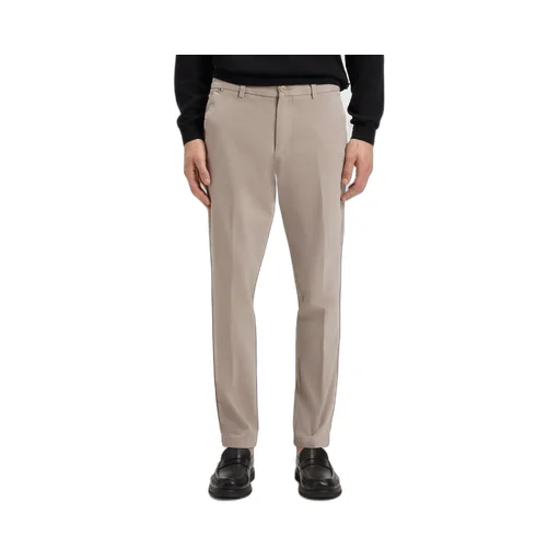 Slim-Fit Stretch Twill Trousers