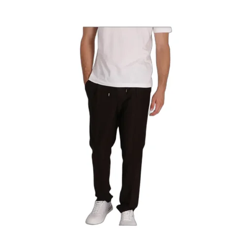 Pleated Drawstring Trousers