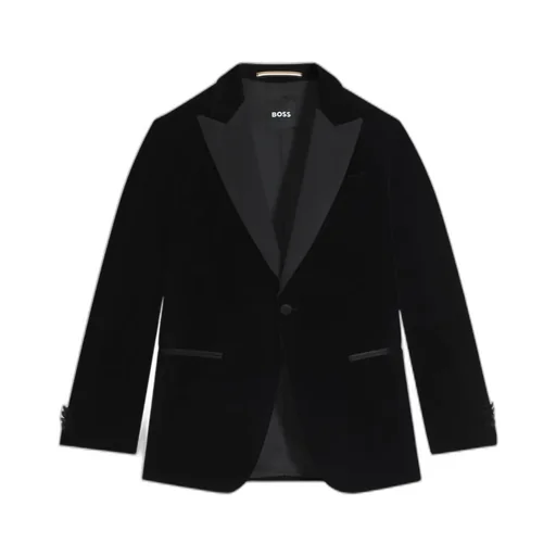 Shawl-Lapel Cotton Jacket
