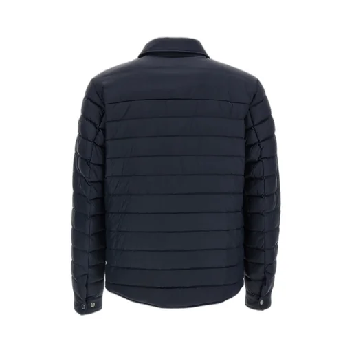 Quilted Shirt-Collar Padded Jacket