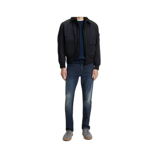 Patch-Pocket Bomber Jacket
