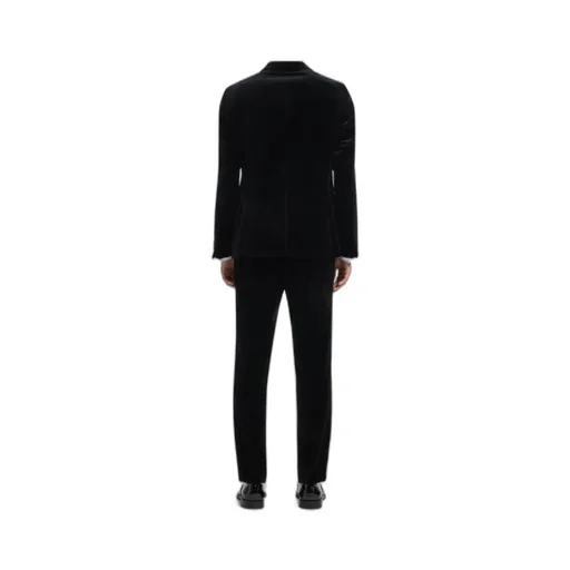 Shawl-Lapel Cotton Jacket