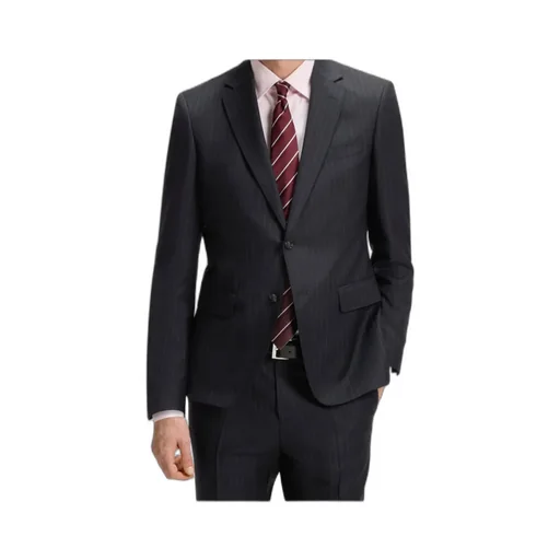 Pinstripe Wool Suit