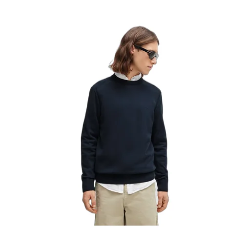 Logo-Embroidered Ribbed Jumper