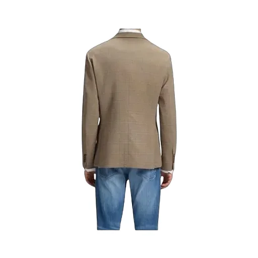Long-Sleeved Suit Jacket