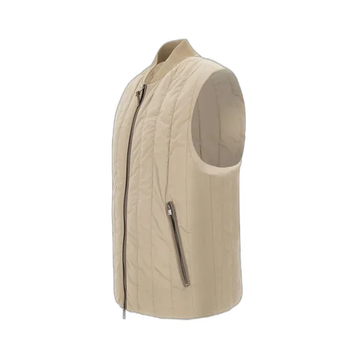 Quilted Zip-Front Gilet