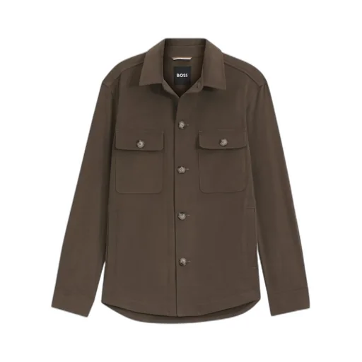 Long-Sleeved Shirt-Style Jacket