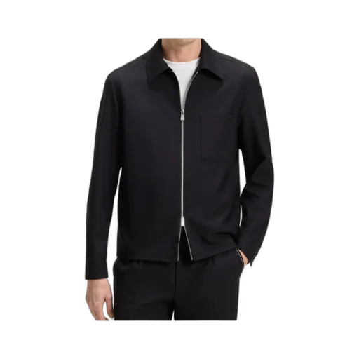 Zip-Front Pocket Jacket