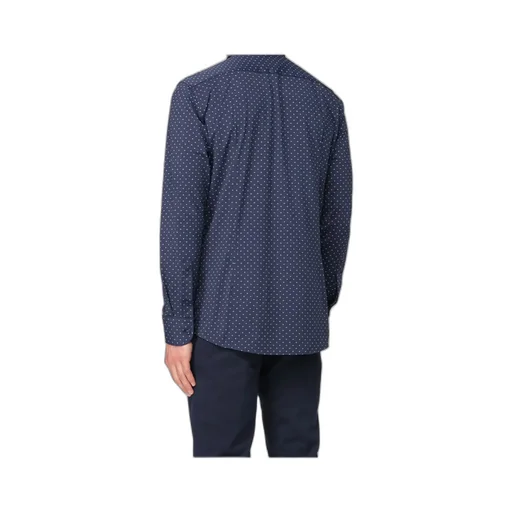 Geometric-Print Performance-Stretch Slim Fit Shirt