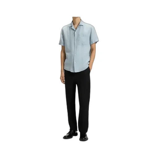 Short-Sleeve Button-Up Shirt