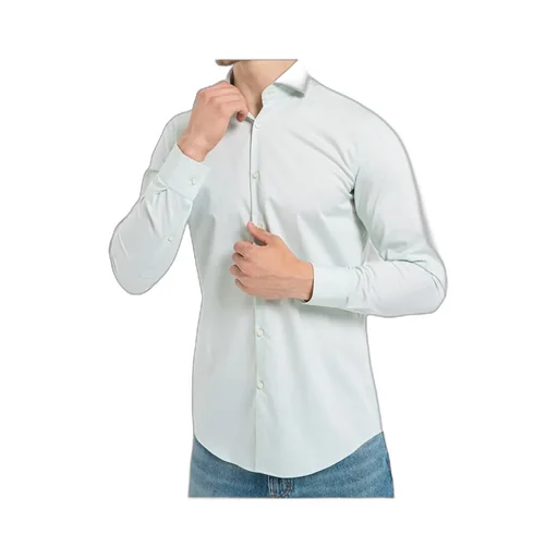 Lapel Long Sleeve Shirt