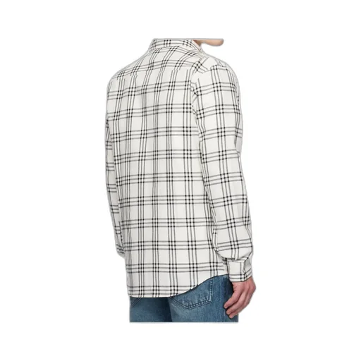 Checked Chest-Pocket Shirt
