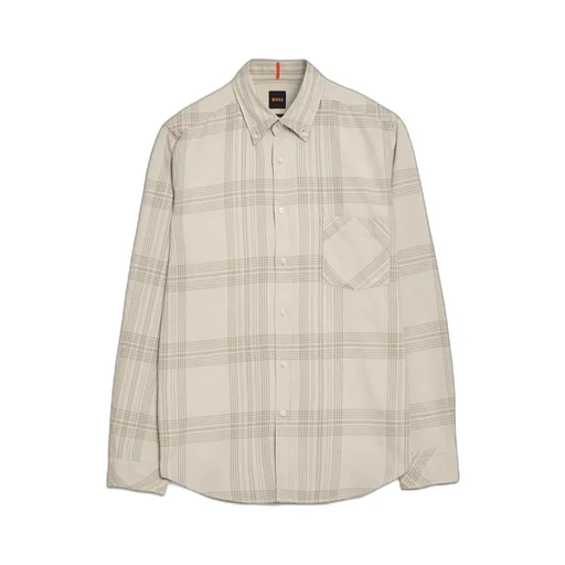 Checked Chest-Pocket Shirt