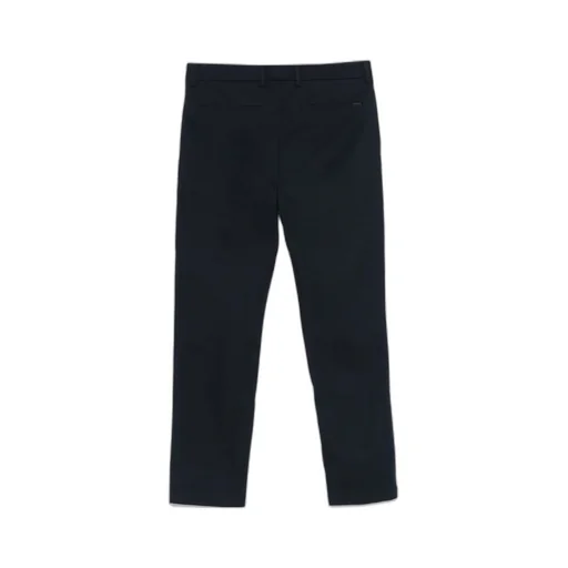 Cotton-Blend Straight-Leg Trousers