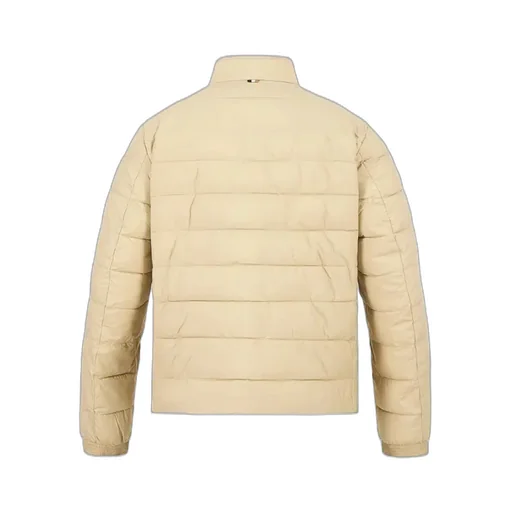 High Collar Long Sleeve Cotton Coat