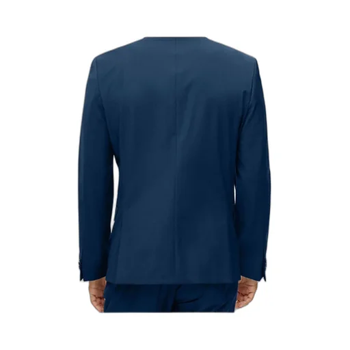Single-Breasted Wool-Blend Blazer