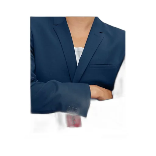 Single-Breasted Wool-Blend Blazer