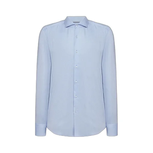 Long-Sleeved Button-Up Shirt