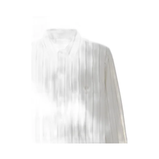Striped Button-Up Shirt