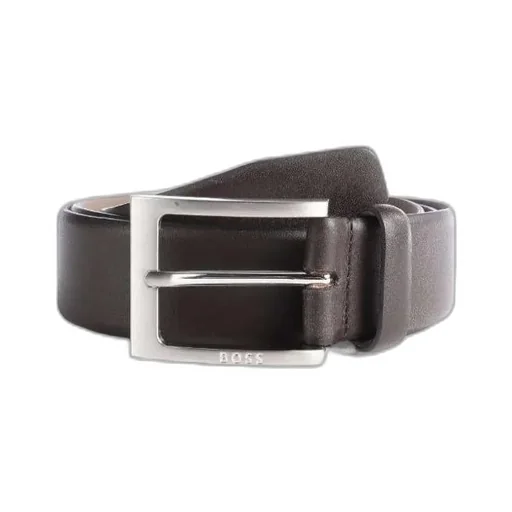 Engraved Logo Buckle Belt