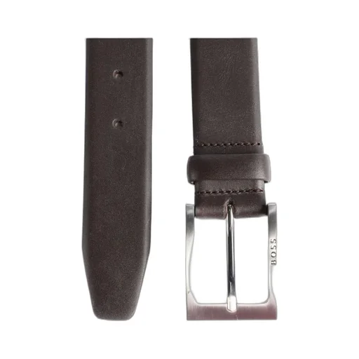 Engraved Logo Buckle Belt