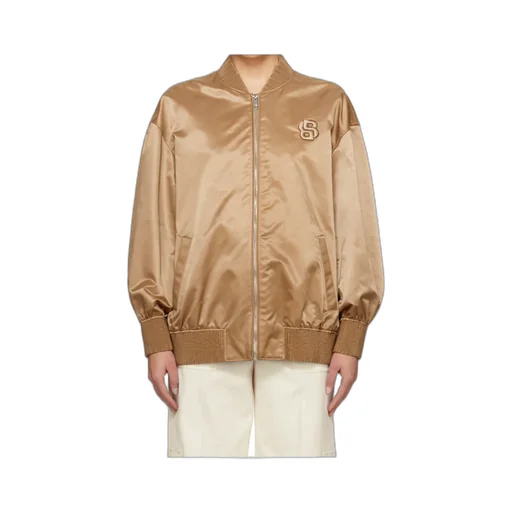 Satin Bomber Jacket