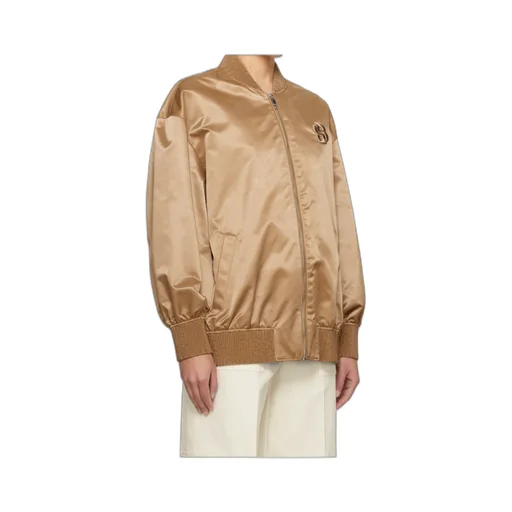Satin Bomber Jacket