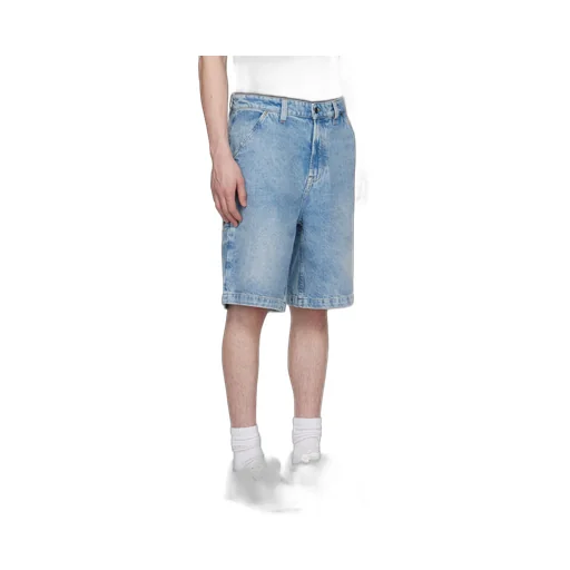 Welt-Pocket Denim Shorts
