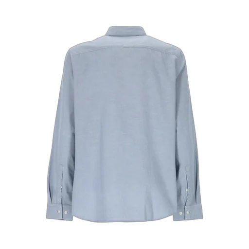 Logo Embroidered Button-Up Shirt