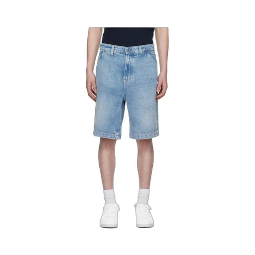 Welt-Pocket Denim Shorts