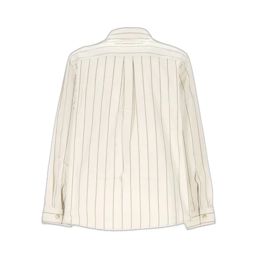 Striped Button-Up Shirt