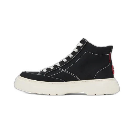 Lace-Up High-Top Sneakers