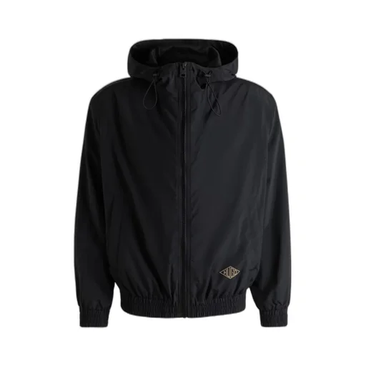 Logo Hooded Jacket