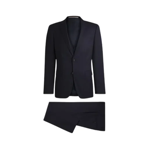 Patterned Three-Piece Suit