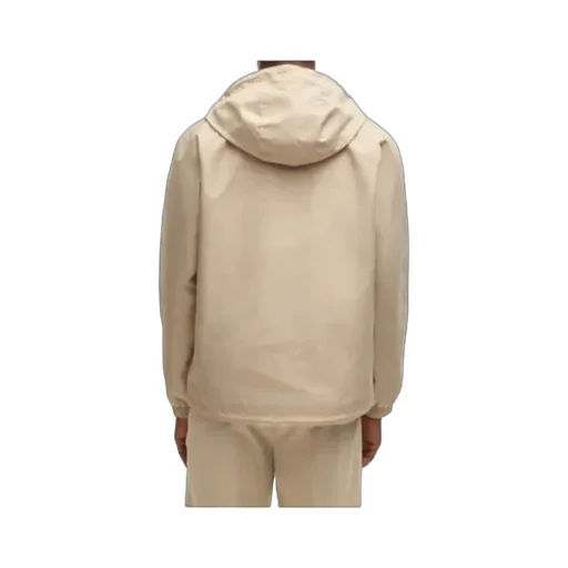 Hooded Zip-Front Jacket