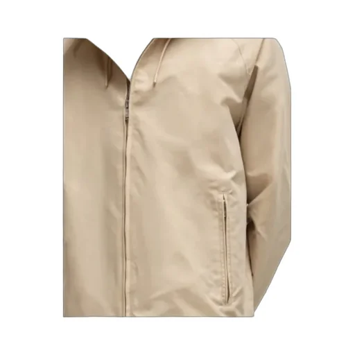 Hooded Zip-Front Jacket
