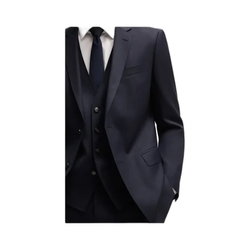 Patterned Three-Piece Suit
