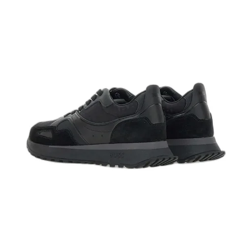 Logo Embossed Lace-Up Sneakers