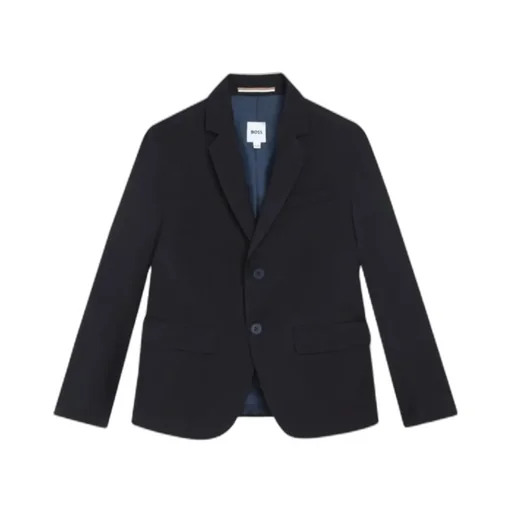 Single-Breasted Blazer With Notched Lapels