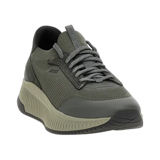 Lace-Up Suede Trainers