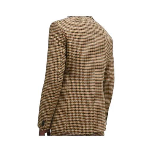Houndstooth Slim-Fit Jacket