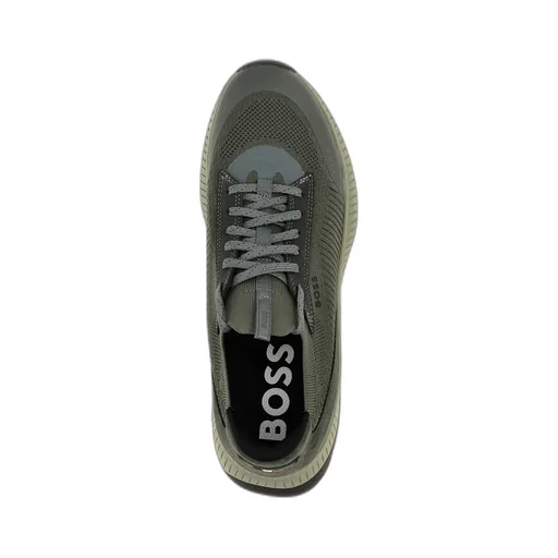 Lace-Up Suede Trainers