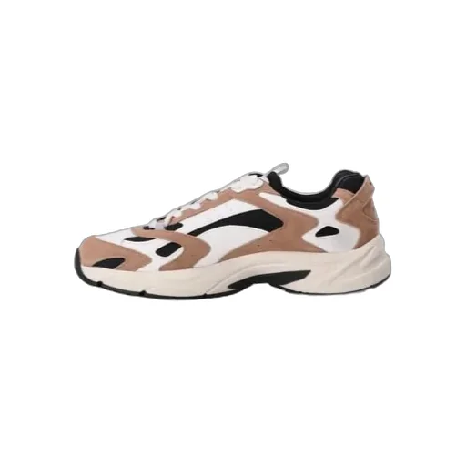 Suede-Trimmed Mesh Sneakers