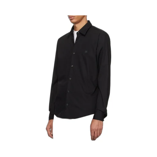 Logo Patch Slim Fit Shirt