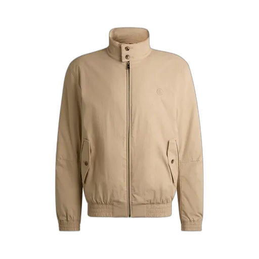 Embroidered Double B Bomber Jacket